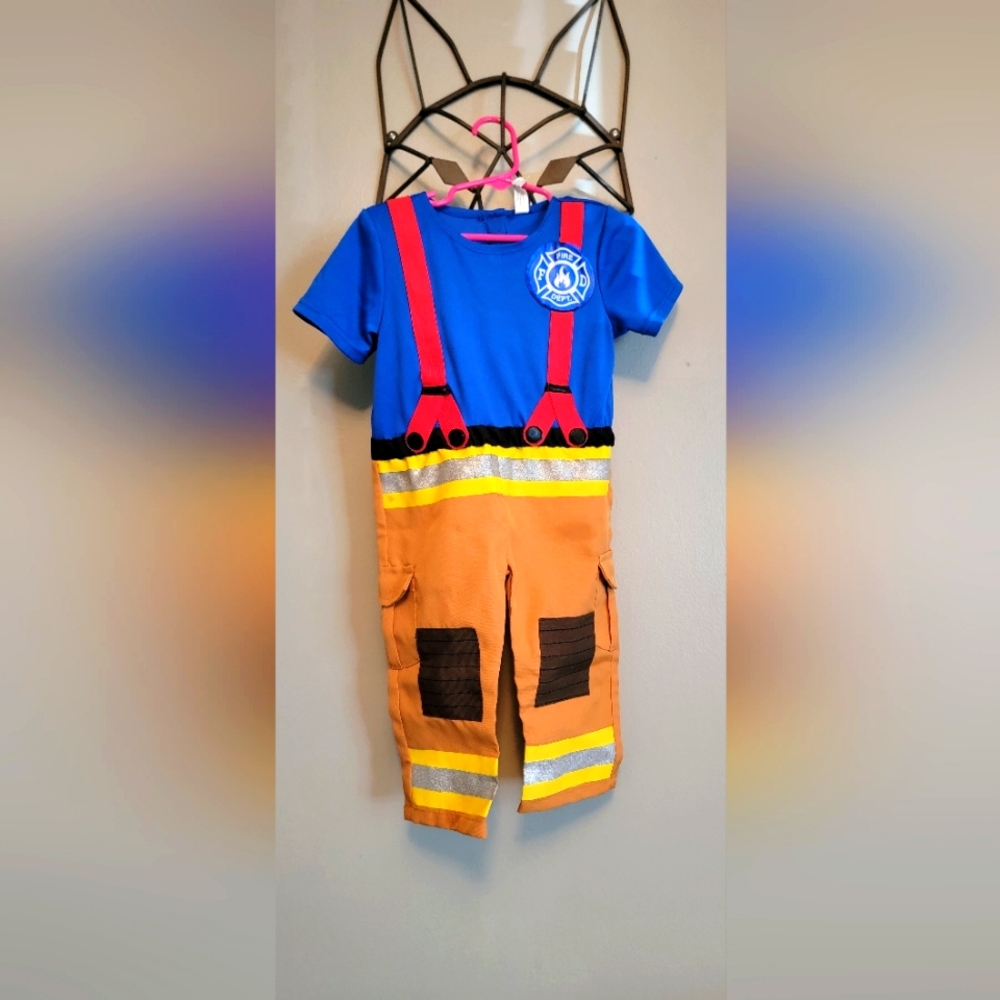 Fireman costume 12-24 months